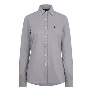 Musto Womens/Ladies Tailored Long-Sleeved Shirt / True Navy